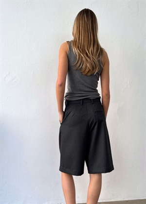Agni shorts Dark Grey Melange Boii Studios 